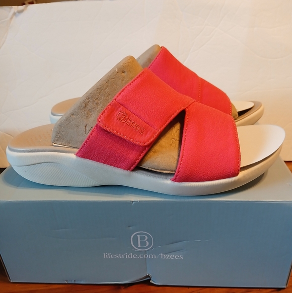 LifeStride With BZEES Air Step Slides Women's Size 10 Wide - Picture 5 of 10